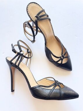 New CHARLOTTE OLYMPIA Minx Strappy Heels